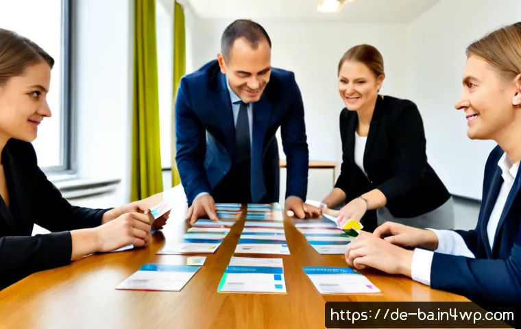 모듈식 접근을 통한 인재 확보 전략 - Photorealistic modern recruitment workshop in Berlin, diverse German business team of HR specialists...